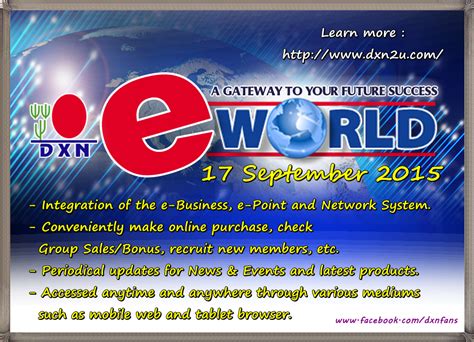 Welcome to DXN e.